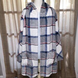 Women's Lifestyle, Live Well Plus Size Super Soft Open Robe Size 22/24W. NWT.